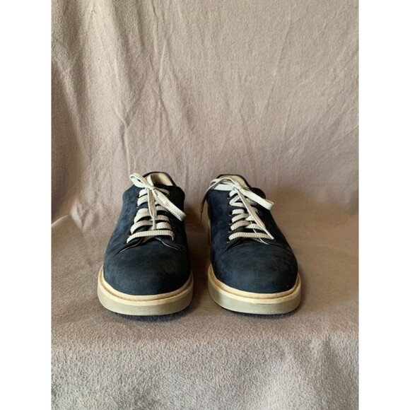 Samuel Hubbard‎ 6.5 Blue Suede Athletic Shoes W1300-016 Leather Lace Up Nubuck - Picture 3 of 14